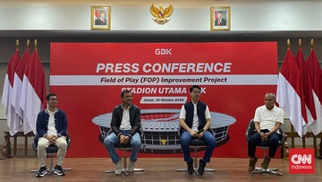 Stadion GBK Ganti Rumput Baru, Siap Dipakai Akhir April 2027