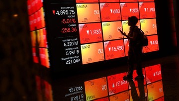 IHSG Anjlok 2% ke 4.979, Asing Jual Bersih Rp 1,08 Triliun