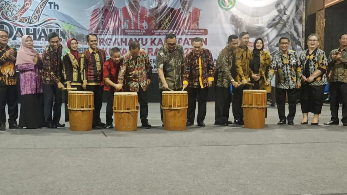 Pesta Rakyat HUT ke-27 Kutai Barat Digelar di Taman Budaya Sendawar, Berlangsung 29 Oktober-5 November 2026