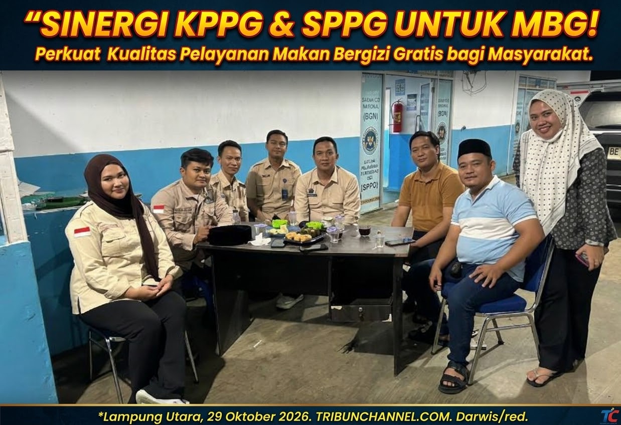 KPPG Lampung Kunjungi SPPG Benawo Agung Mannaf Berjaya di Lampung Utara, Evaluasi Kualitas Layanan MBG