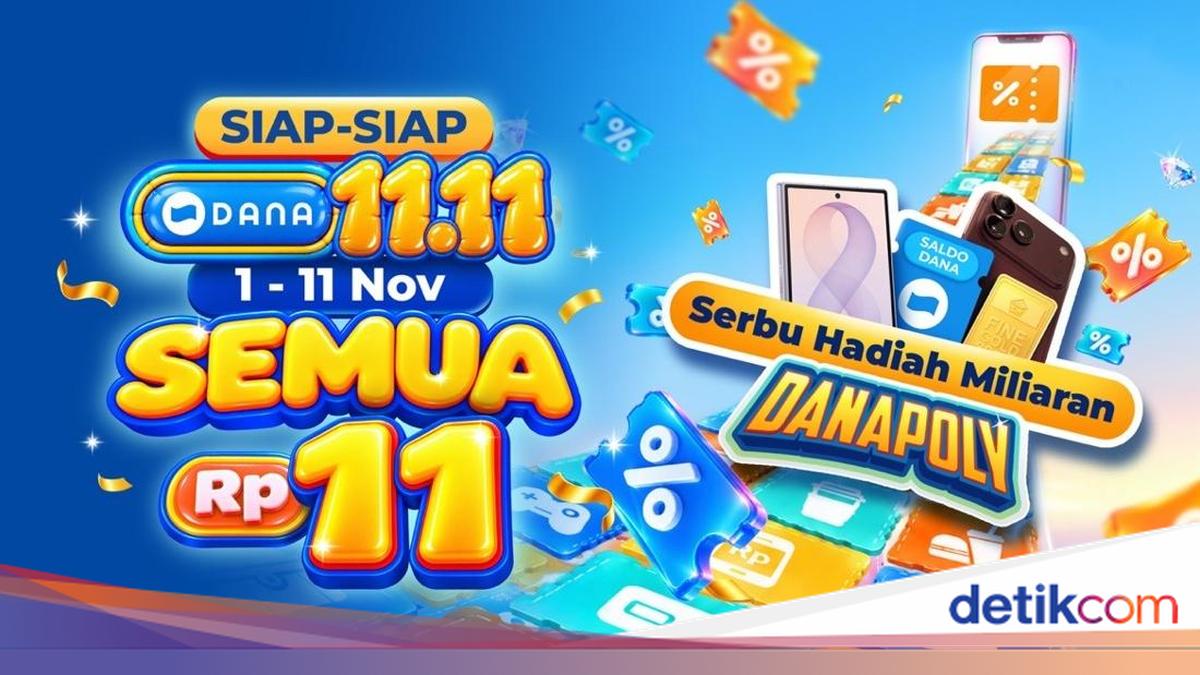 DANA 11.11 Kembali Digelar, Main DANAPoly Berhadiah Total Miliaran Rupiah