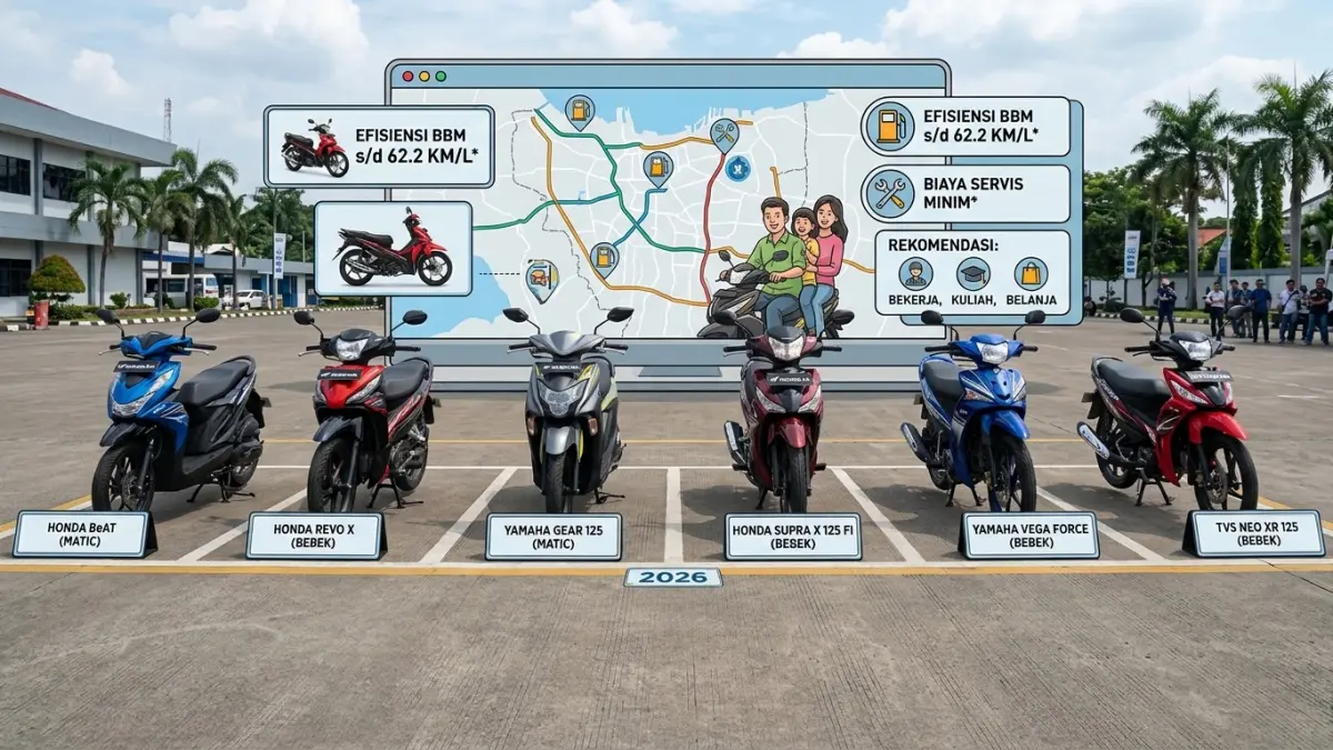 Deretan Motor Bebek Irit BBM dan Minim Perawatan, Honda Revo X Jadi Acuan