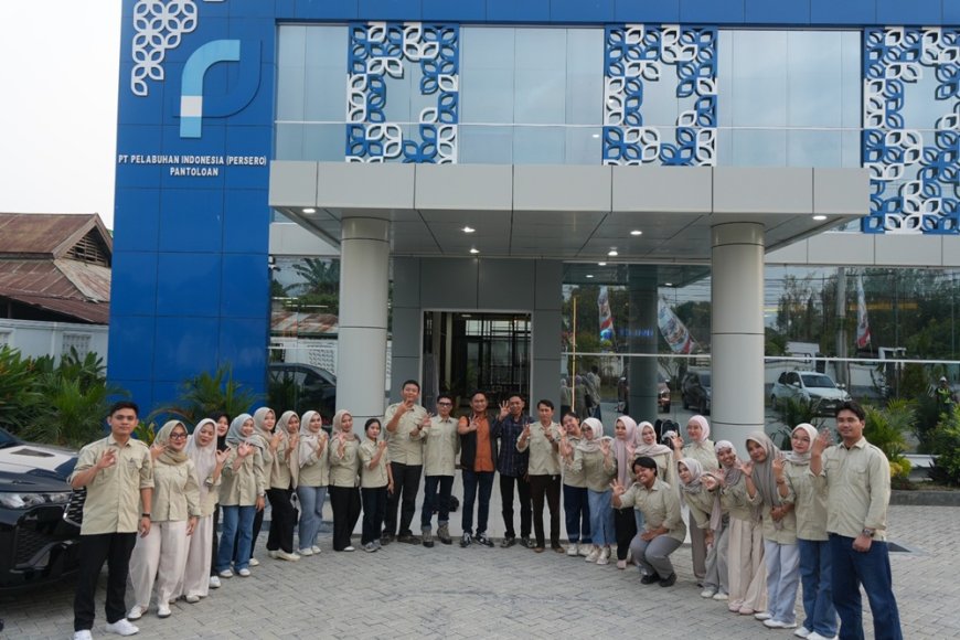 Pelindo TPK Pantoloan Beberkan Penerapan K3 ke Mahasiswa Untad Palu