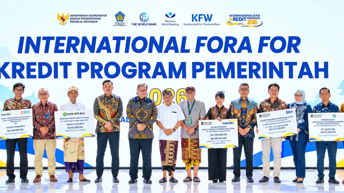 Bank BPD Bali Salurkan Kredit Alat Mesin Pertanian ke Penggilingan Padi Badung di Forum Kredit Program 2026