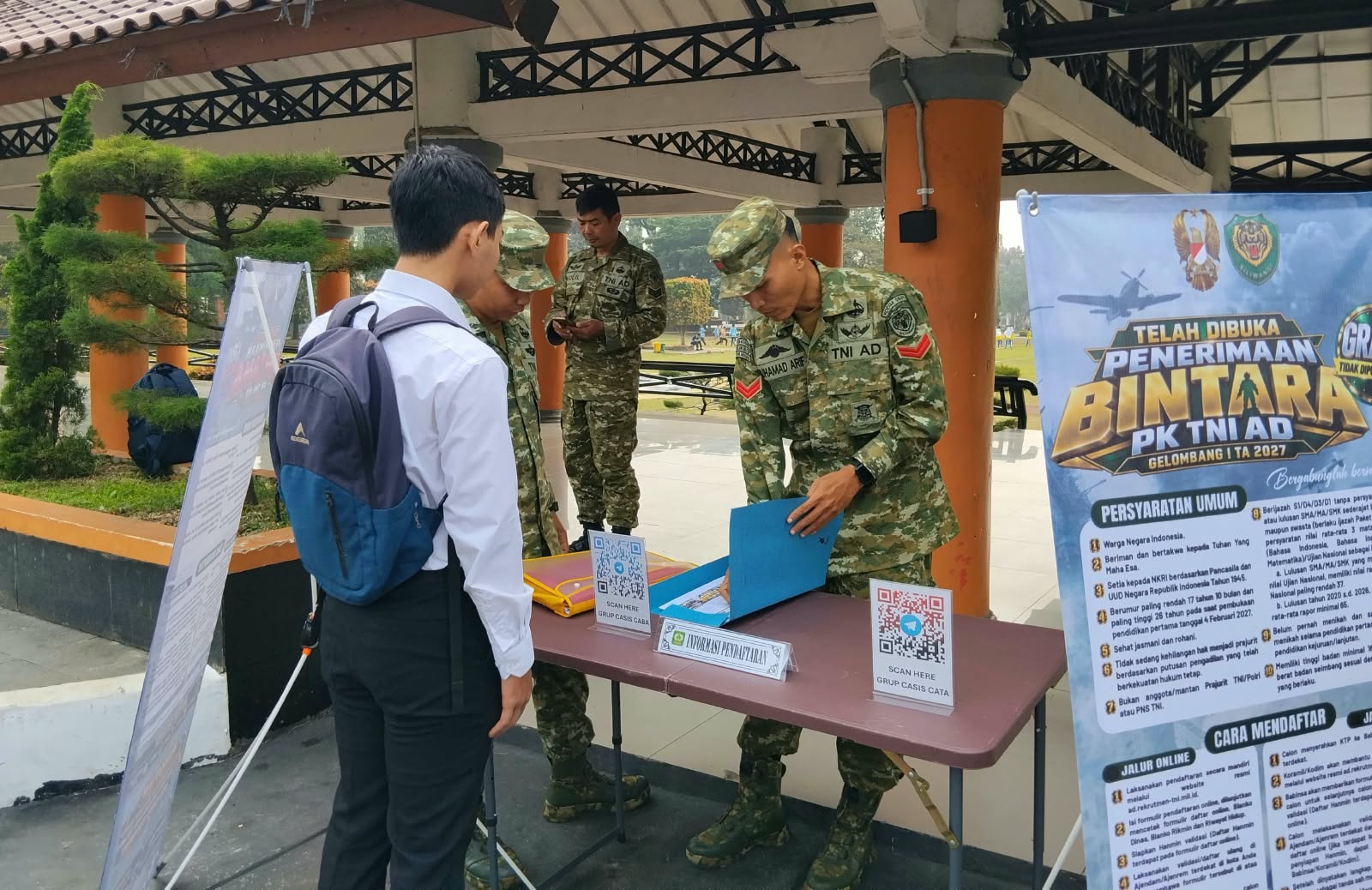 Kodim Pandeglang Sosialisasi Rekrutmen TNI AD hingga Pelosok Desa, Pendaftaran Dibuka 1 Oktober 2026