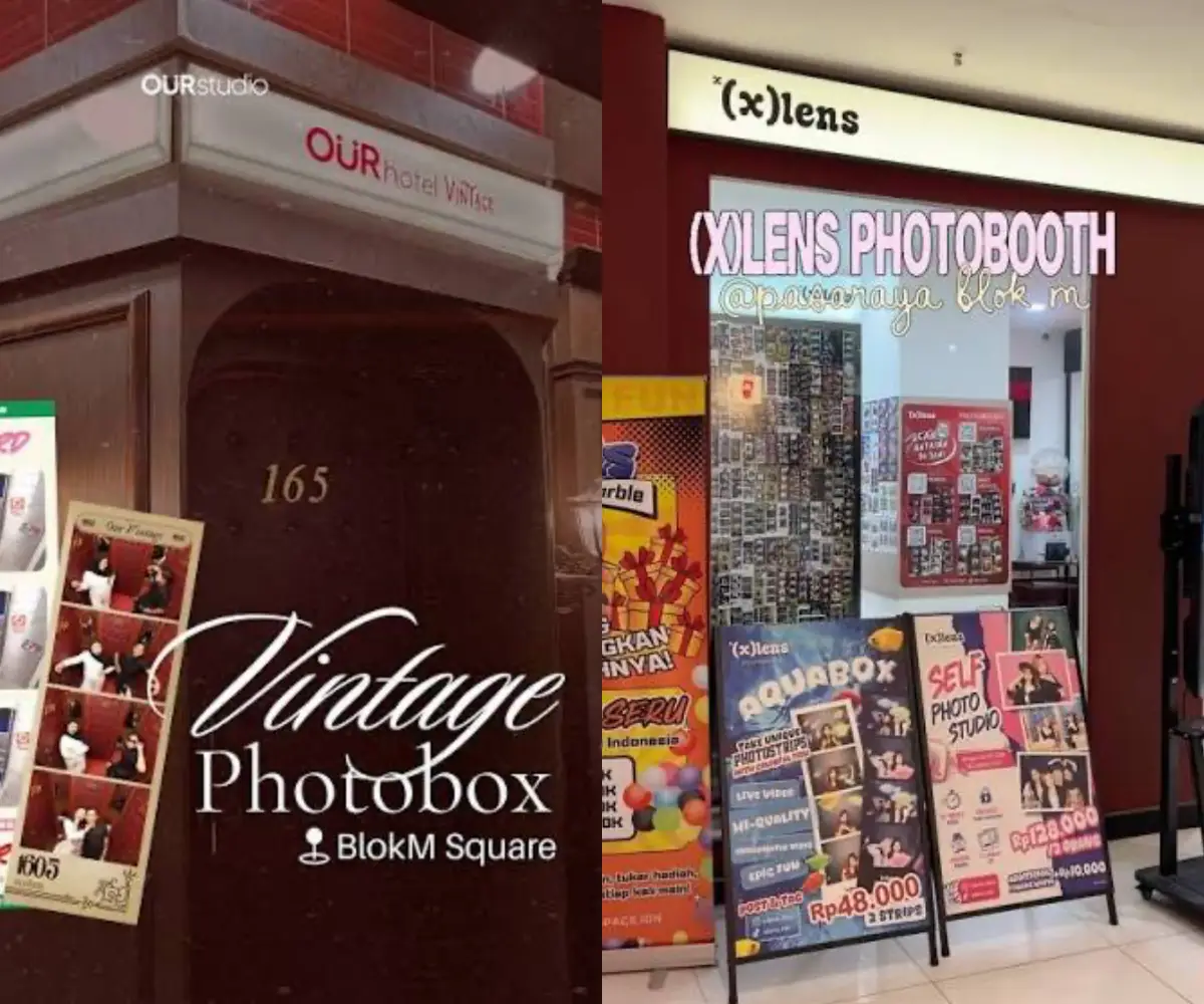 9 Tempat Photobox di Blok M yang Lagi Viral