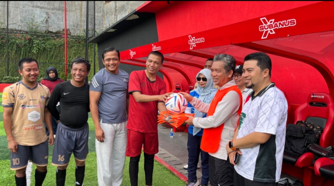 Tim Minisoccer PWI Lampung Pesta Gol 9-4 atas PKS FC di Subanus Soccer Field, Randes Cetak Hat-trick