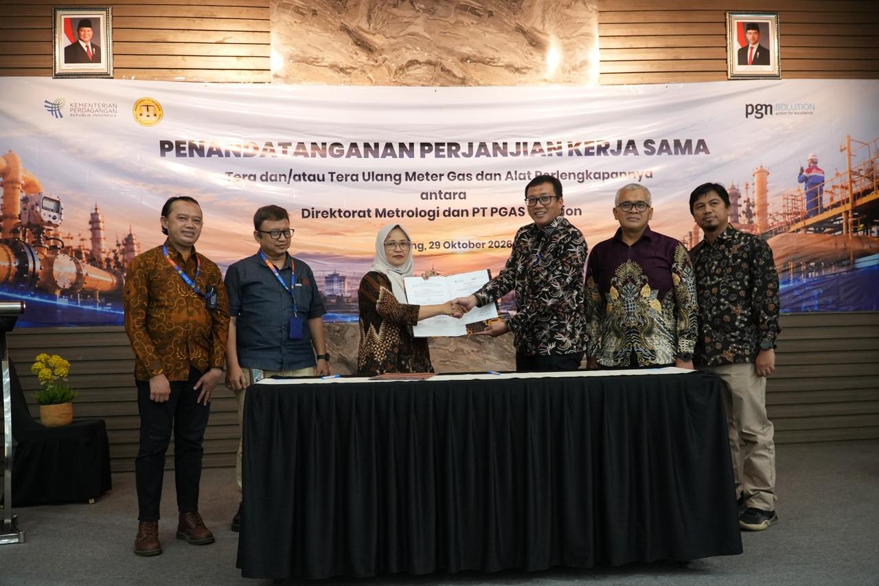 PGAS Solution Gandeng Direktorat Metrologi Jamin Akurasi Meter Gas
