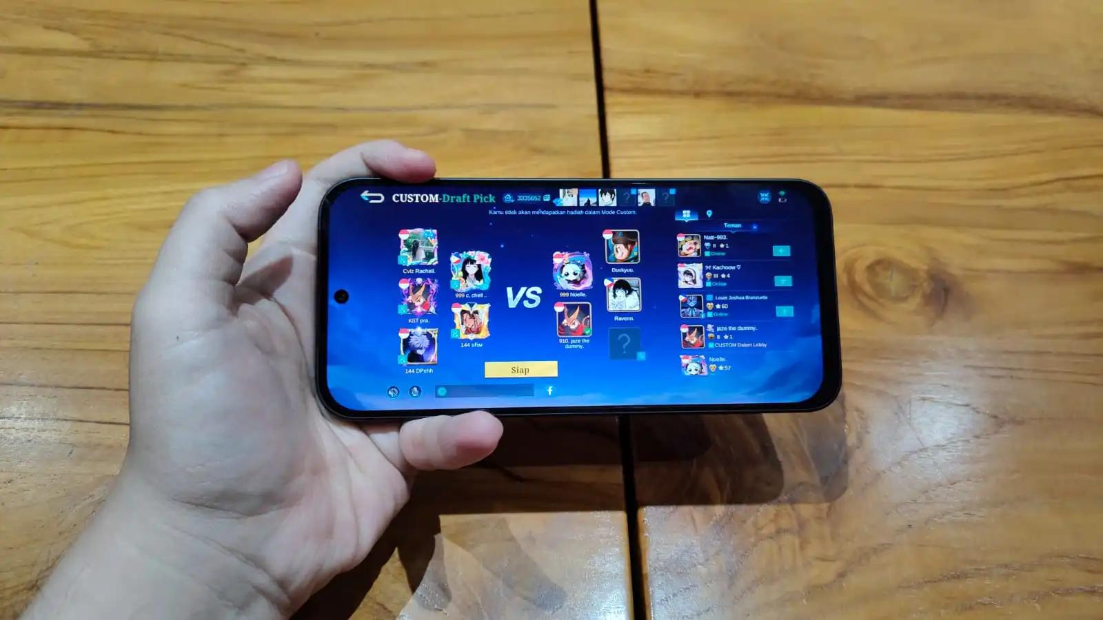 POCO C95 Pro Uji Baterai 7.500 mAh, Main Mobile Legends 15 Menit Sisa 4%