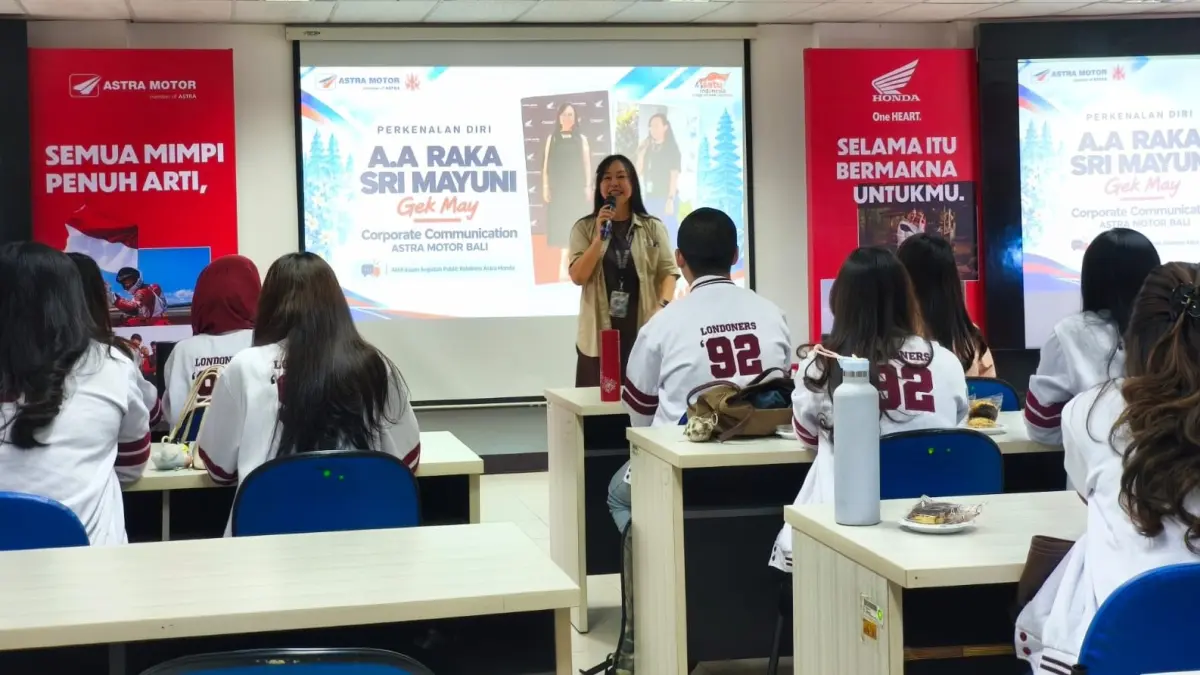 Astra Motor Bali Terima Kunjungan 40 Mahasiswa LSPR, Belajar Langsung Praktik CSR dan Hubungan Komunitas