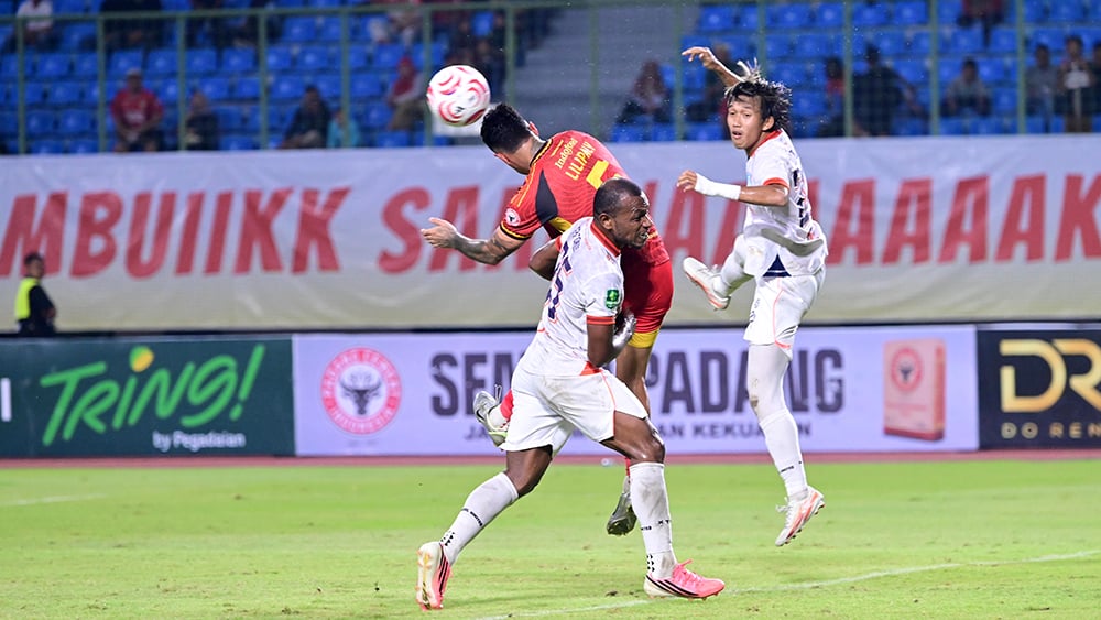 Sumsel United Kalah 0-1 di Bekasi, Gol Menit Akhir Junior Baptista Batalikan Peluang Curi Poin