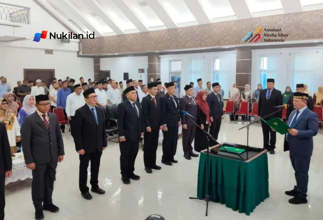 Bupati Aceh Utara Lantik 10 Pejabat Eselon II, Mansur Pimpin Dinas Lingkungan Hidup dan Kebersihan