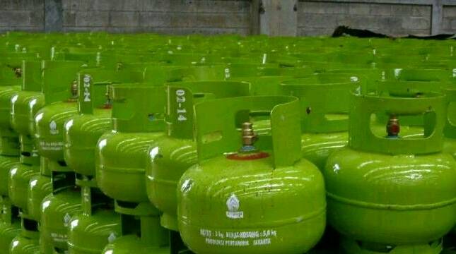 Harga Gas Alam Dunia Melonjak, LPG 3 Kg Tetap Rp19.000 per Tabung