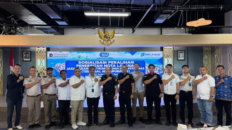 Pelindo Belawan Alihkan Penerbitan Nota Jasa Pelabuhan Mulai 1 November 2026