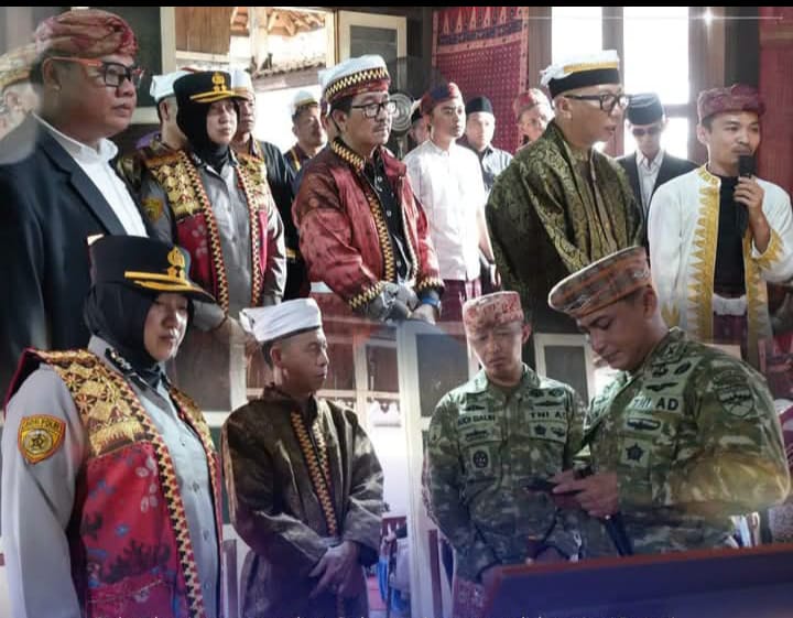 Gubernur Lampung Kunjungi Desa Wisata Mulang Maya di Lampung Utara, Disambut Prosesi Adat Sungkai Bunga Mayang