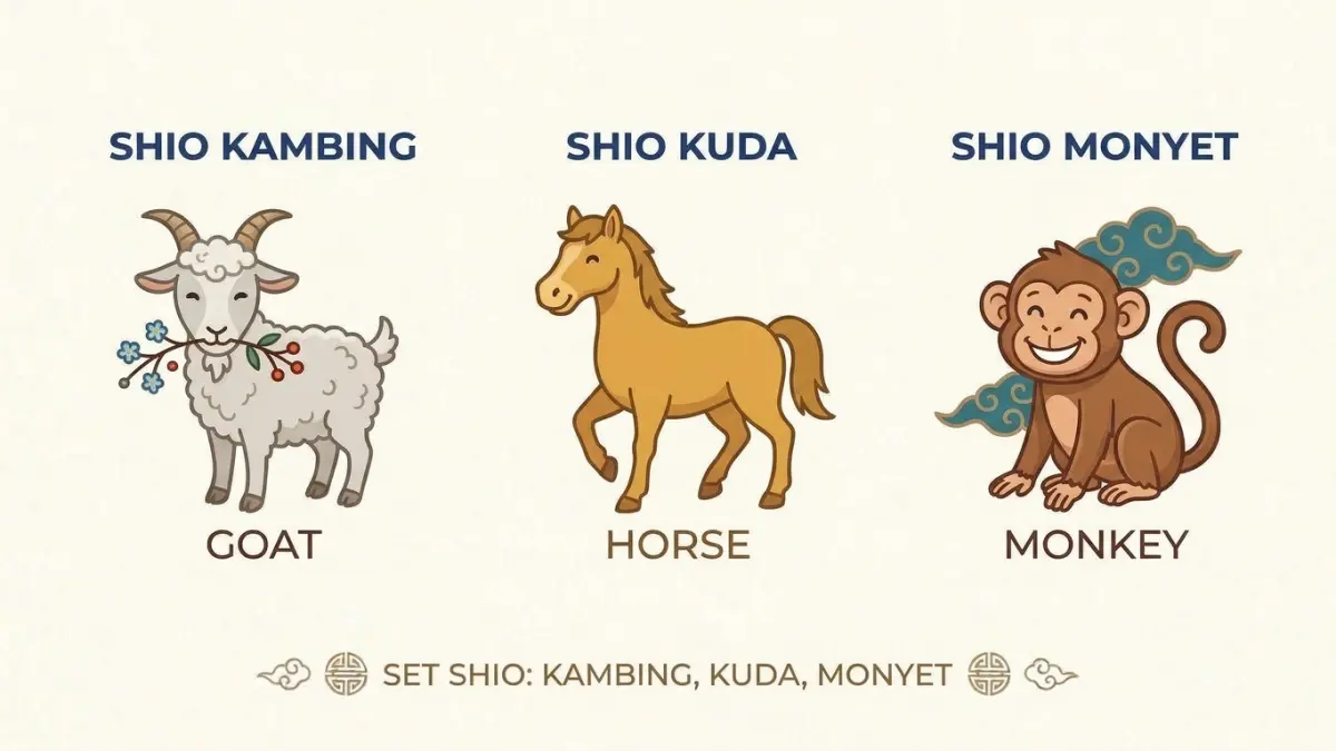 Ramalan Shio November 2026: Kambing, Kuda, Monyet