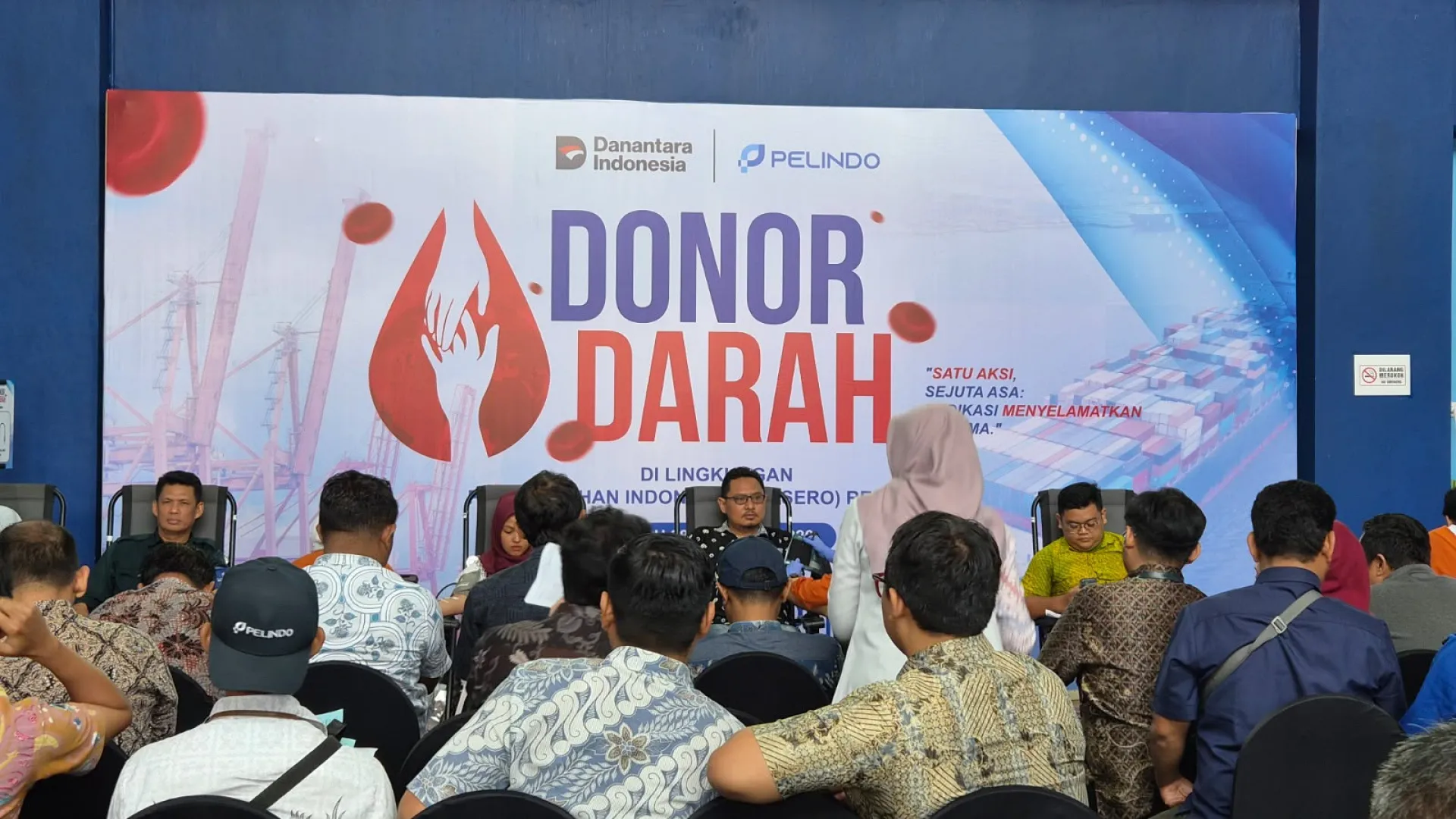 Pelindo Regional 3 Kumpulkan 201 Kantong Darah di Peringatan Sumpah Pemuda