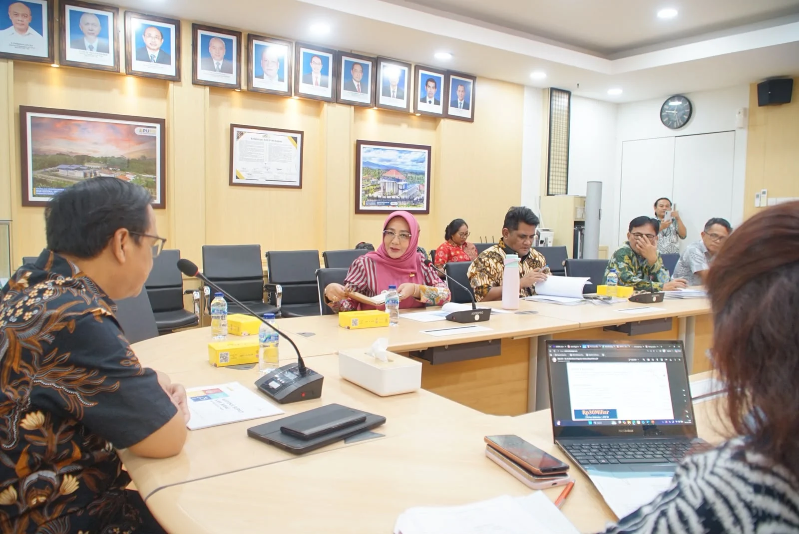 Bupati Berau Perjuangkan Pemerataan Air Minum ke Kementerian PU, Incar Jaringan Perpipaan hingga Kampung Pedalaman