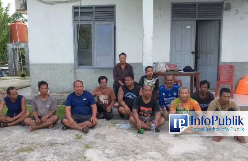 Imigrasi Aceh Amankan Paspor 13 ABK Asal Thailand yang Terdampar di Perairan Simeulue Cut