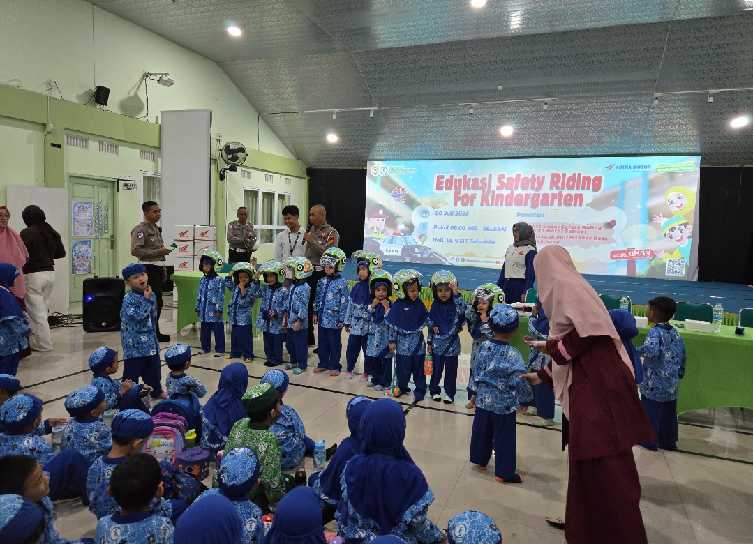 217 Siswa di Palembang Diedukasi Safety Riding oleh Astra Motor Sumsel, Mulai TK hingga SMA