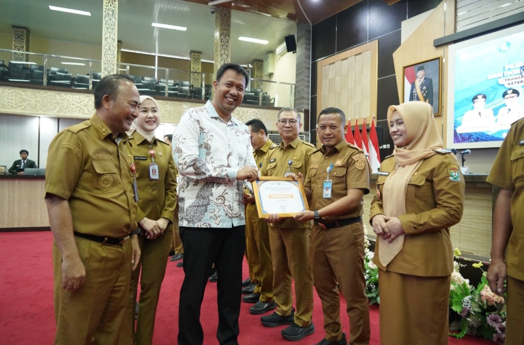 Nilai Sempurna 100, OKI Juarai SLIP PPID Award Sumsel 2026 sebagai Daerah dengan Layanan Informasi Publik Terbaik