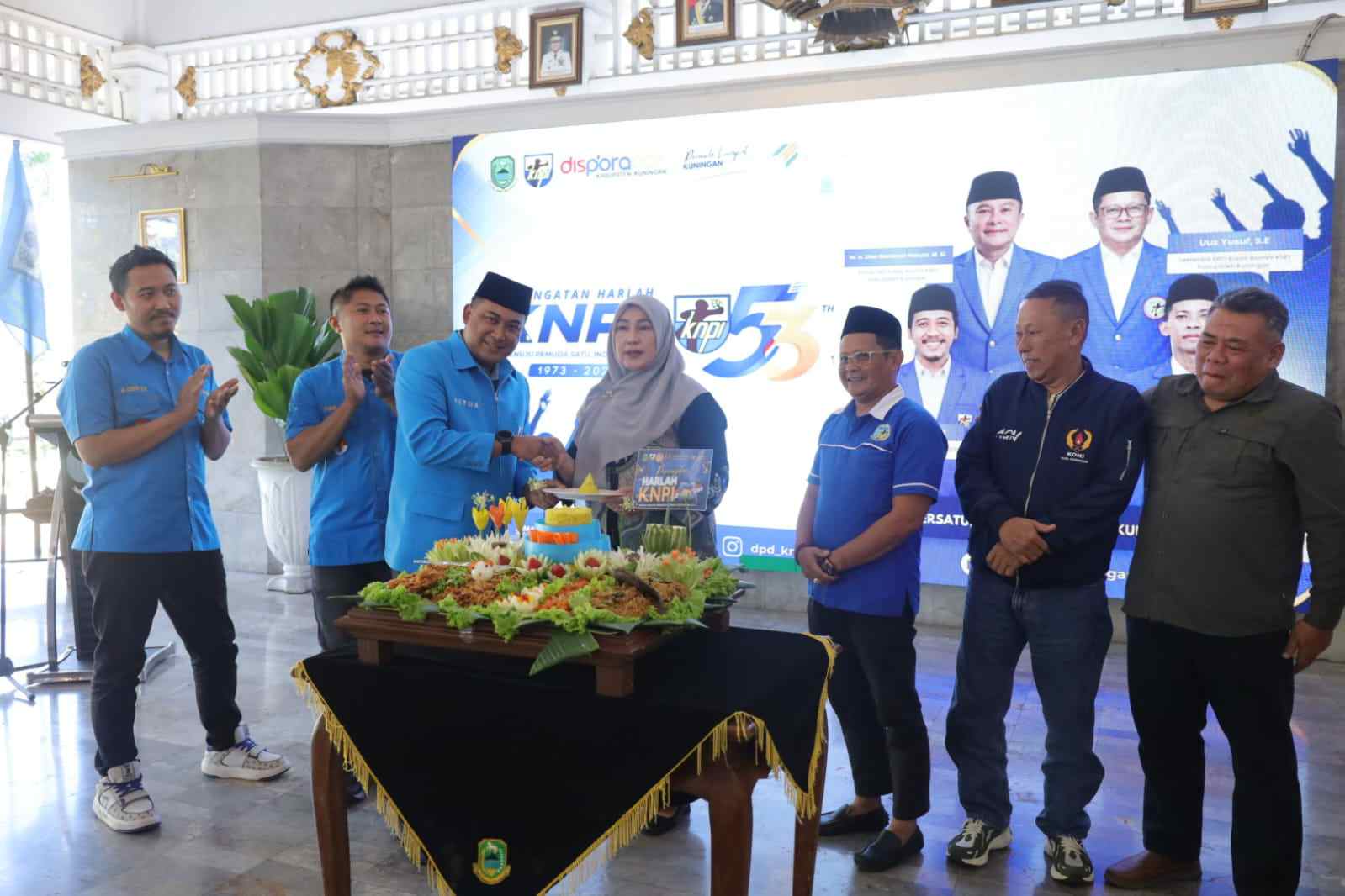 Harlah ke-53 KNPI Kuningan, Pelantikan DPK dan Komitmen Jadi Mitra Strategis Pemerintah