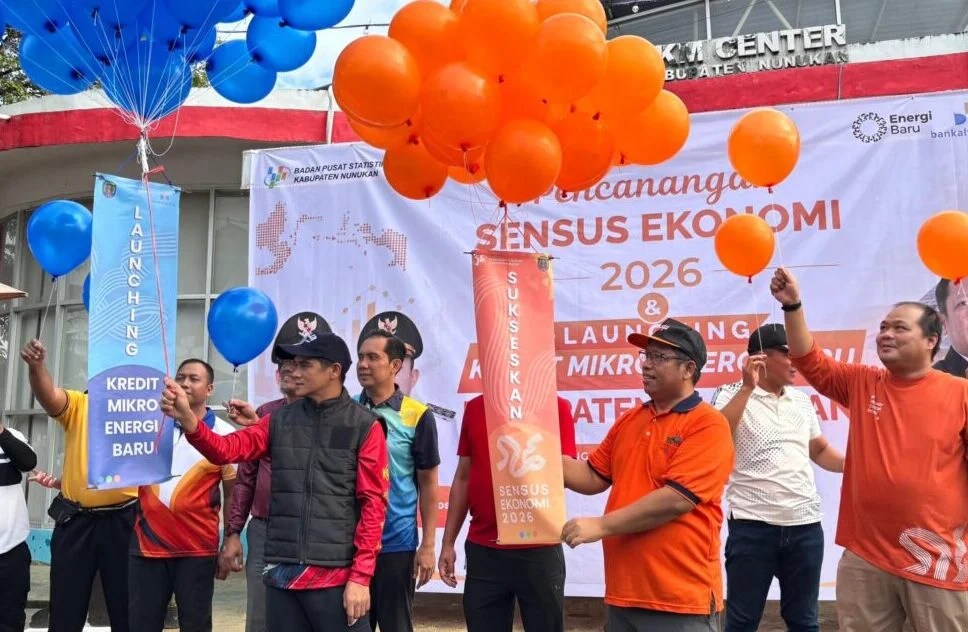 Bupati Nunukan Luncurkan Kredit Mikro UMKM di Car Free Day, Targetkan 17 Arah Baru Pembangunan