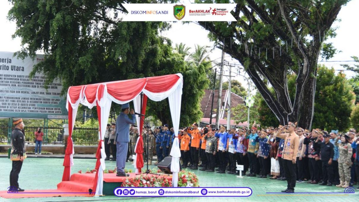 Sekda Barito Utara Pimpin Peringatan Hari Jadi ke-69 Kalteng, Generasi Muda Didorong Berinovasi dan Jaga Warisan Budaya
