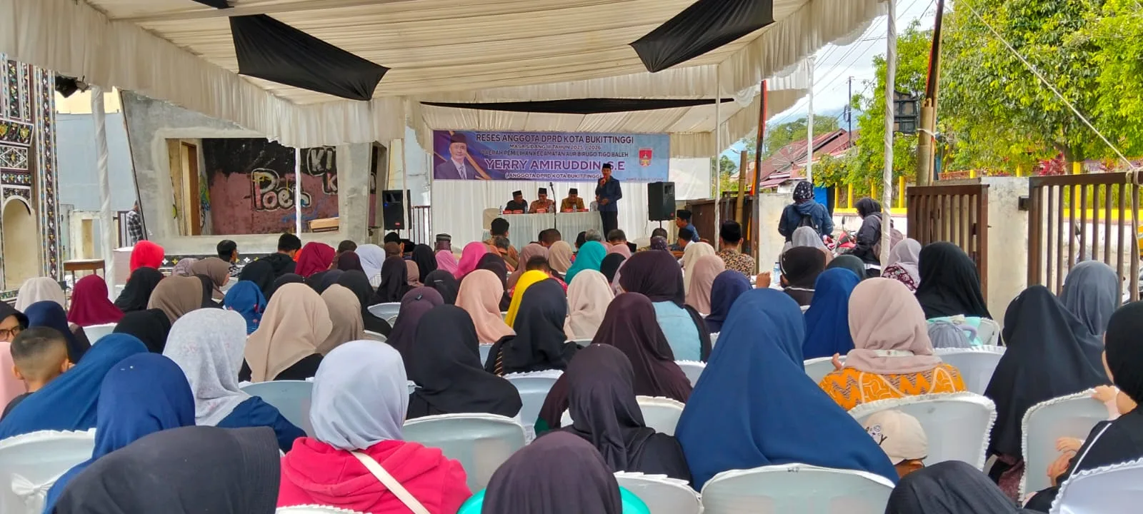 Reses DPRD Bukittinggi di ABTB, Warga Sampaikan Aspirasi Pendidikan hingga Infrastruktur Jalan