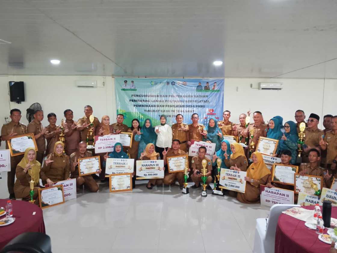 Pemkab Lahat Umumkan Pemenang Lomba Posyandu Berprestasi dan Desa PHBS 2026, Ini Daftar Hadiahnya