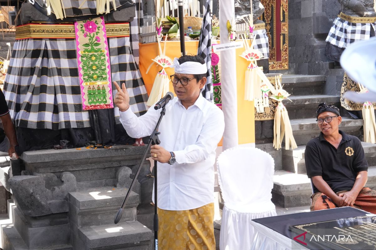 Bupati Badung Wayan Adi Arnawa Tegaskan Ekonomi Tak Bisa Tumbuh Tanpa Infrastruktur Pendukung Pura