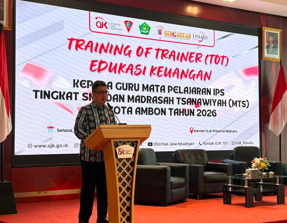 OJK Maluku Latih 45 Guru SMP/MTs se-Kota Ambon Jadi Penggerak Literasi Keuangan untuk Cegah Penipuan
