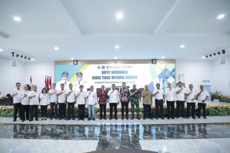 Wakil Bupati Asahan Rianto Buka Gugus Tugas Reforma Agraria 2026, Targetkan Selesaikan Konflik Lahan hingga November