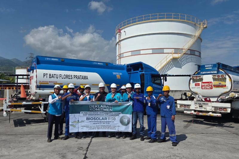 PLN UPK Flores Resmi Gunakan Biosolar B50 di PLTMG Maumere 40 MW, Target Kurangi Emisi dan Ketergantungan BBM Fosil
