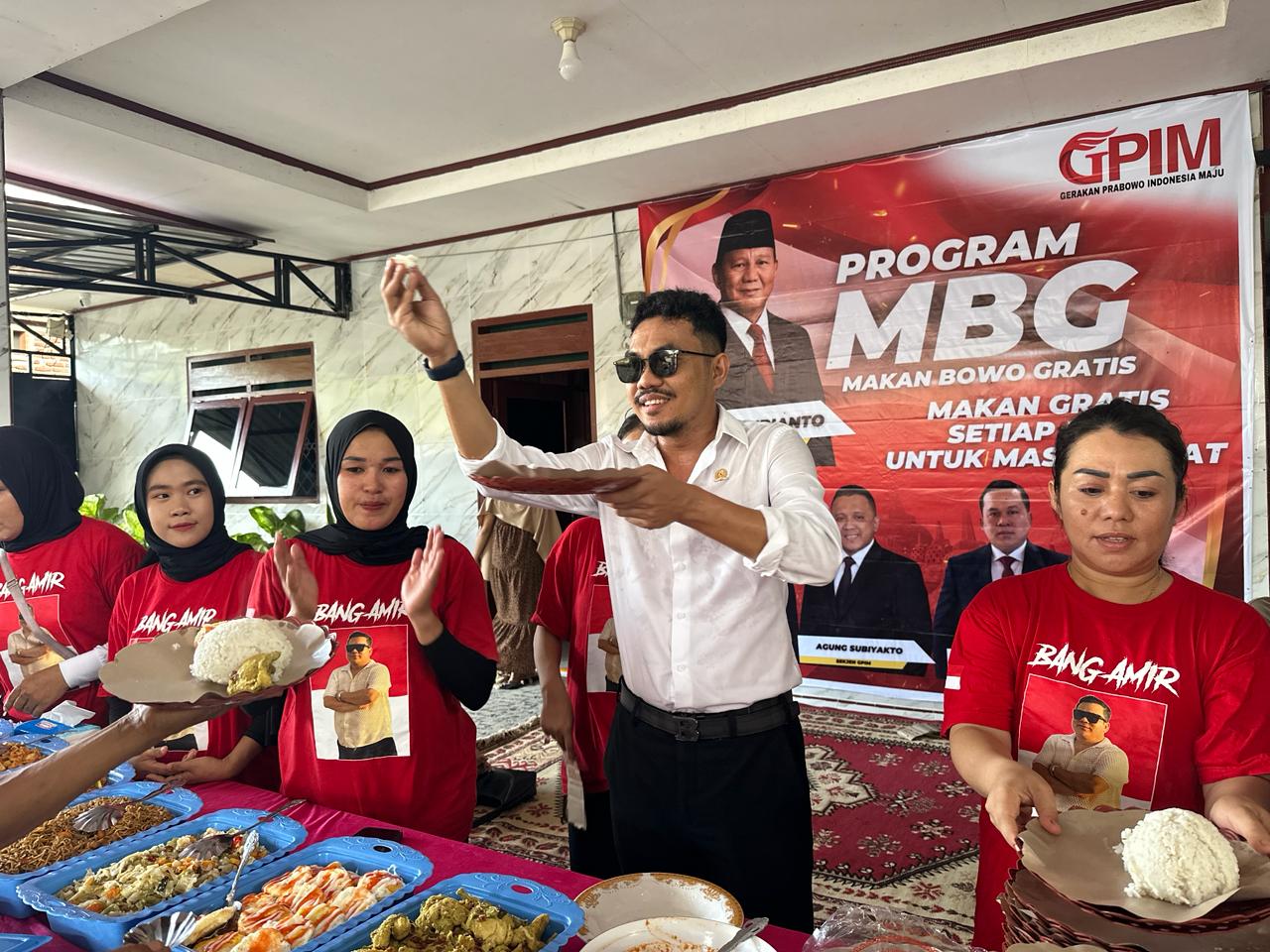 GPIM Luncurkan Program Makan Siang Gratis di Konawe, Waketum Biayai Pakai Uang Pribadi Demi Bantu Warga