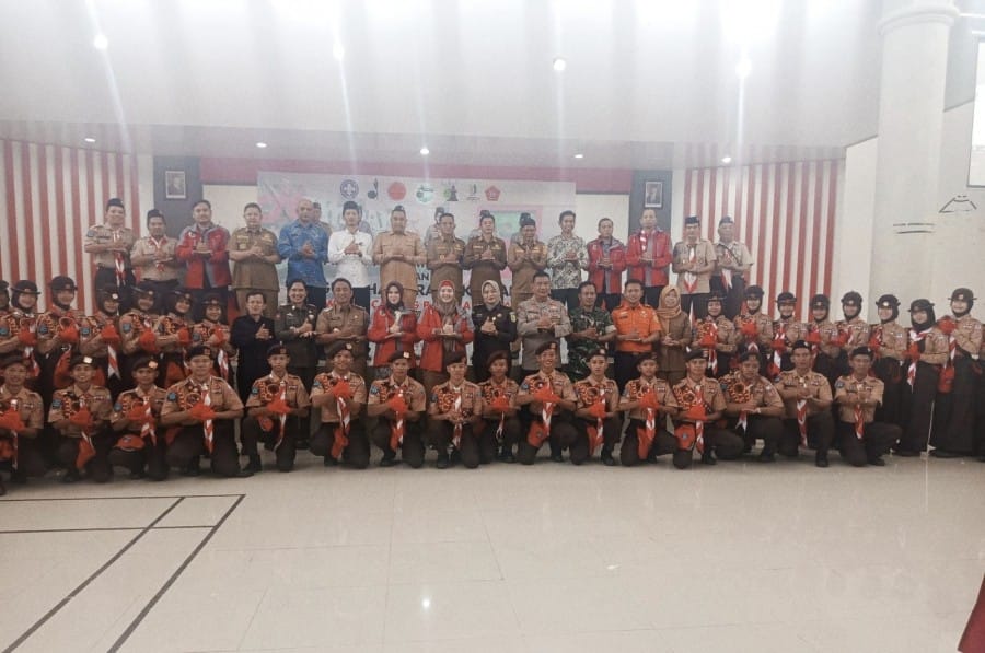 66 Pramuka Bangka Selatan Dilepas ke Jambore Nasional XII, Kontingen Terbesar Sepanjang Sejarah Basel
