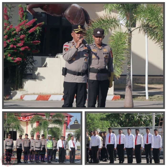 Wakapolres Sumba Barat Daya Pimpin Apel Jam Pimpinan: Tekankan Disiplin Waktu dan Pelayanan Humanis ke Masyarakat
