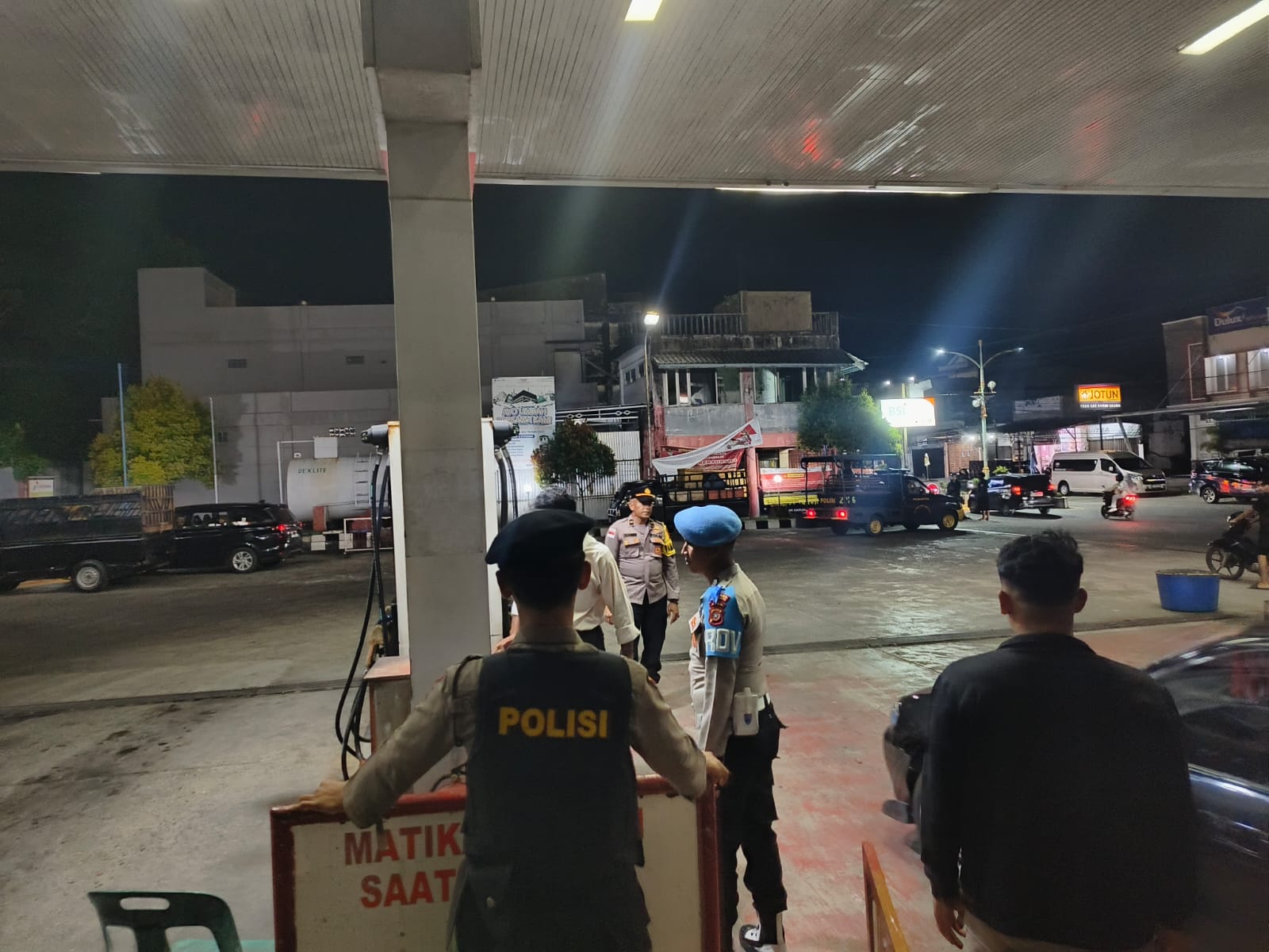 Polres Aceh Selatan Intensifkan Patroli Malam, Sambangi SPBU dan Titik Keramaian untuk Cegah Balap Liar hingga Judi Online