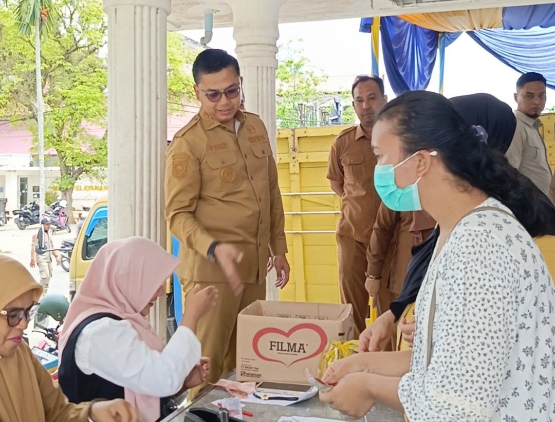 Jelang Idul Adha 1447 H, Pemko Langsa dan Bulog Gelar Pasar Murah di Empat Kecamatan, Paket Sembako Rp214.000