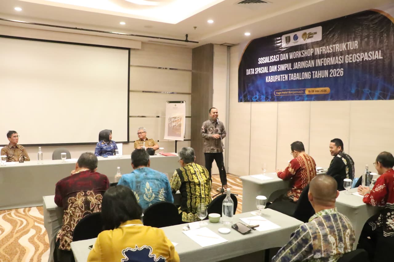 Pemkab Tabalong Matangkan Jaringan Data Spasial, Targetkan Predikat Unggul di Geospasial Banua Award 2026