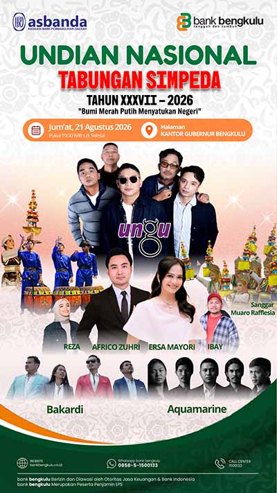 Konser Ungu dan Undian Simpeda Pindah Lokasi di Bengkulu, Panitia Siapkan Rekayasa Lalu Lintas dan Titik Parkir