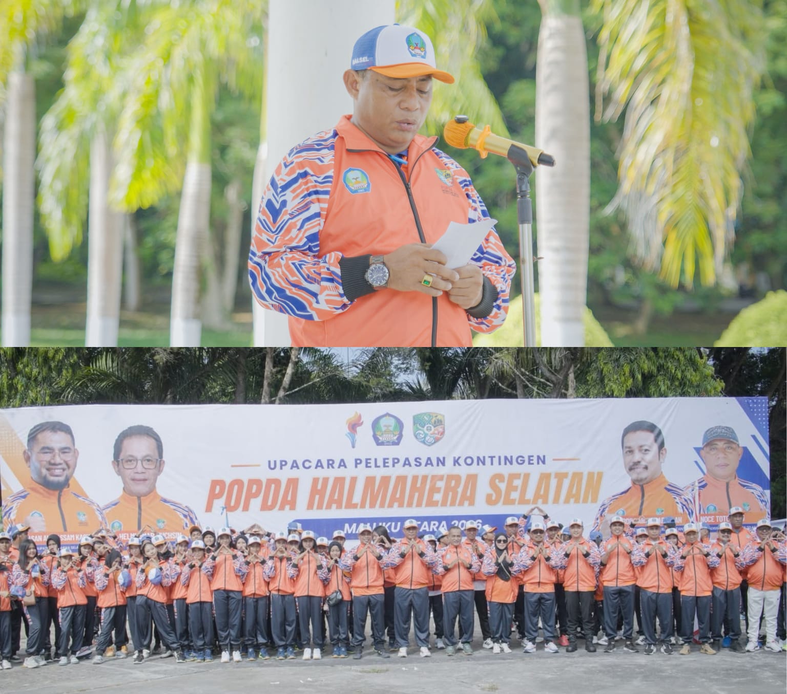 119 Atlet Halmahera Selatan Dikirim ke POPDA XII Morotai, Kadis Dispora Noce Totononu Targetkan Medali