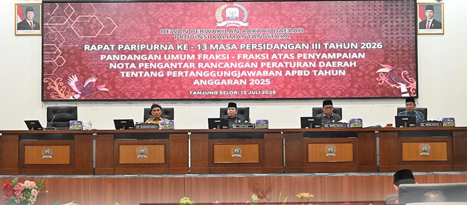 Enam Fraksi DPRD Kaltara Mulai Kaji Laporan Keuangan Pemprov, Soroti Titik Lemah APBD 2025