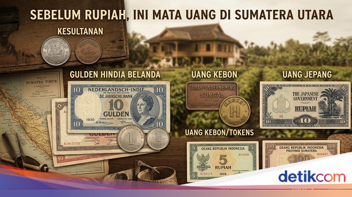 Dari Keping Emas Kesultanan hingga ORIPS, Ini 6 Mata Uang yang Pernah Beredar di Sumatera Utara Sebelum Rupiah