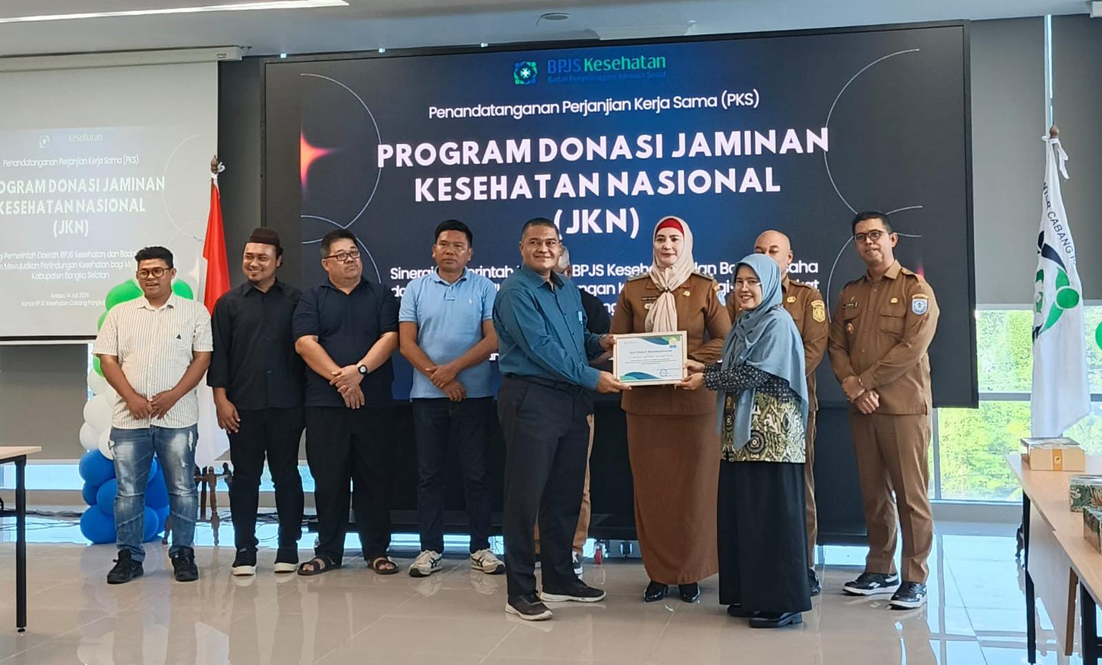 Cetak Rekor CSR JKN Tertinggi se-Babel, Bangka Selatan Biayai Jaminan Kesehatan 3.825 Jiwa dari Swasta