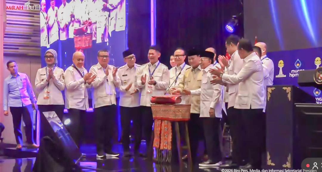 Presiden Prabowo Buka Munas HIPMI XVIII di Bandar Lampung, Serukan Nasionalisme dan Hilirisasi demi Indonesia Emas 2045