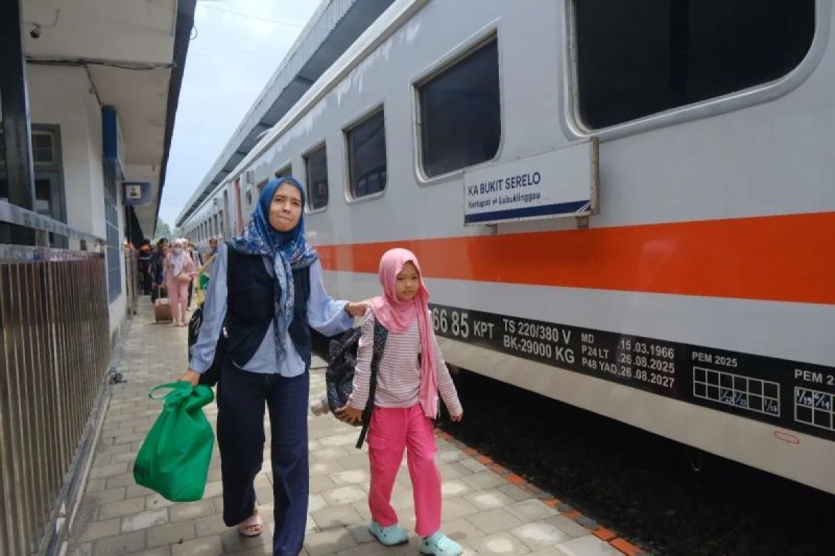 603.967 Pelanggan Naik KAI di Sumsel Selama Semester I 2026, Maret Tersibuk karena Arus Lebaran