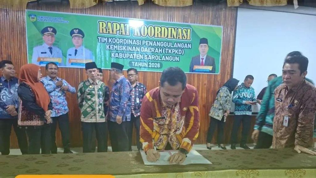 Wabup Sarolangun Gerry Trisatwika Pimpin Rakor TKPKD, Angka Kemiskinan Naik Jadi 28 Ribu Jiwa pada 2025
