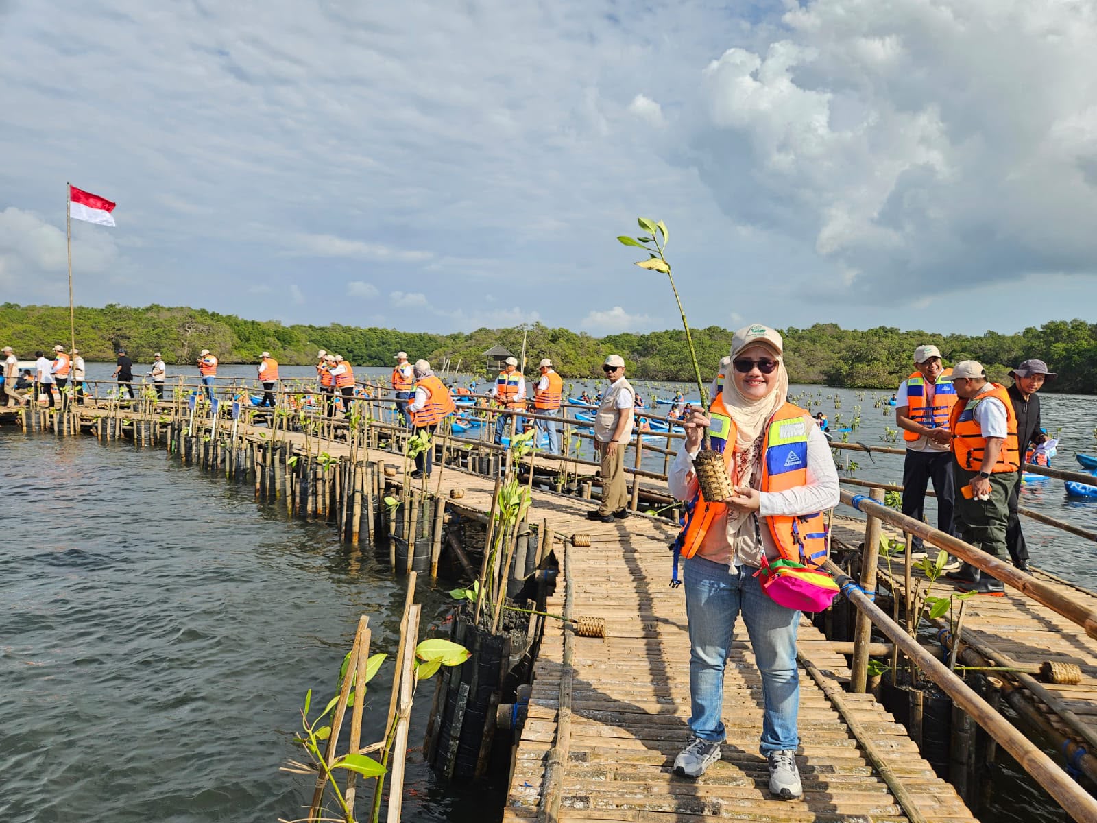 Hari Mangrove Sedunia, PT IMIP Dukung Penanaman 1 Juta Bibit Mangrove di 37 Provinsi, Termasuk Sulawesi Tengah