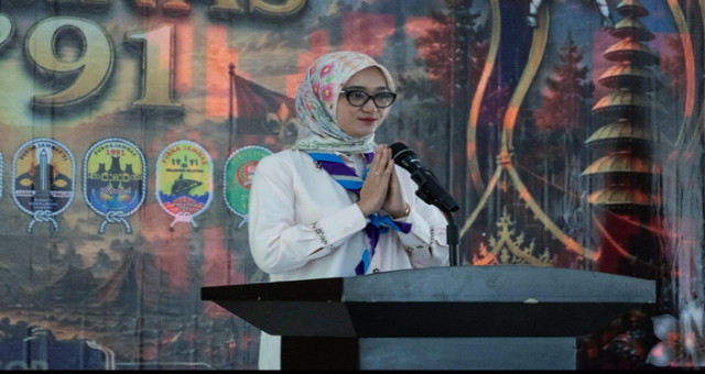 Wagub Lampung Buka Rakernas Purna Jambore 1991, Tegaskan Pentingnya Semangat Nengah Nyappur